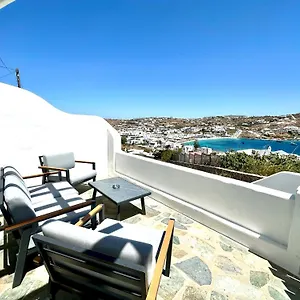 Hébergement de vacances Modern Cycladic Sea View House Grèce